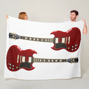 RED ROCK GUITARS FLEECEDECKE