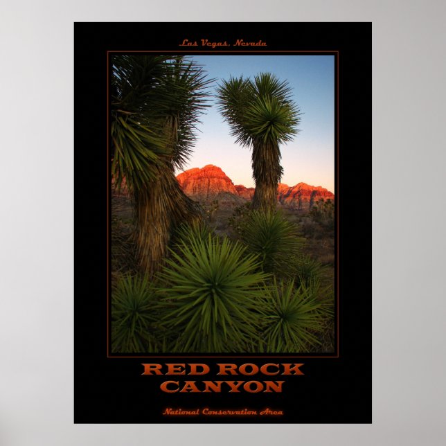 Red Rock Sunrise Poster (Vorne)