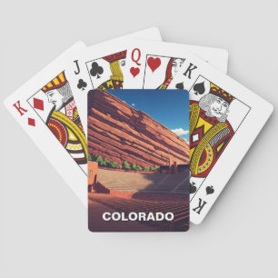 Red Rocks Amphitheater Colorado Spielkarten