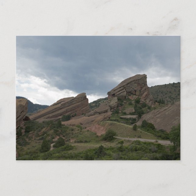 Red Rocks Park Postkarte (Vorderseite)