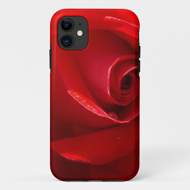 Red-Rose-3.jpg Case-Mate iPhone Hülle (Rückseite)