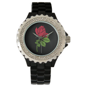 Red Rose Armbanduhr