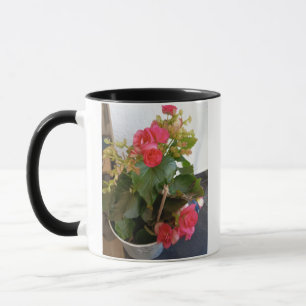 Red Rose Garden Nature Photography Coffee Mug Tasse