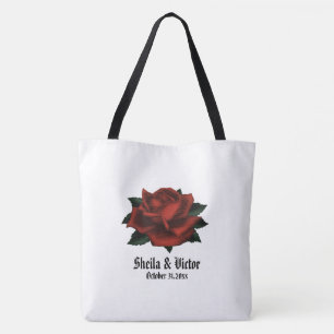Red Rose gothique Mariage Sac fourre-tout personne
