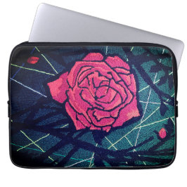 Red Rose Laptopschutzhülle