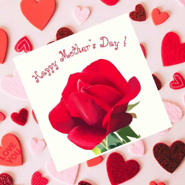 Red rose - mother’s day (Von Creator hochgeladen)