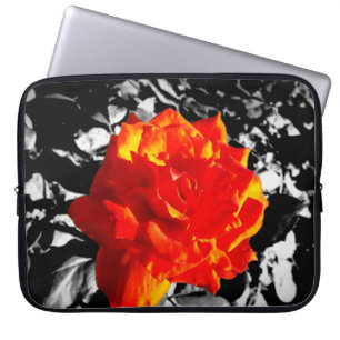 Red rose Neoprene Laptop Sleeve