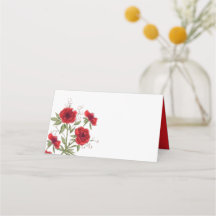 Red Rose Romantic Wedding