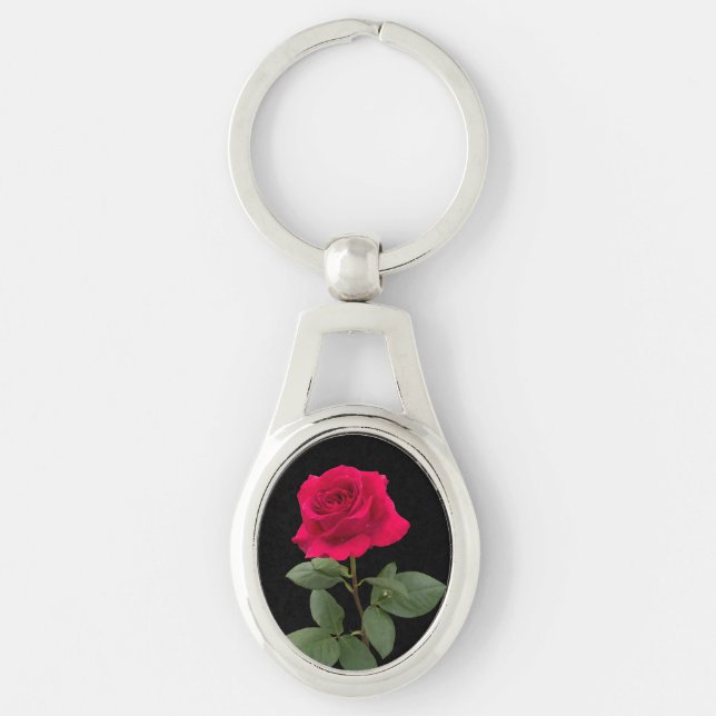 Red Rose Schlüsselanhänger (Vorderseite)
