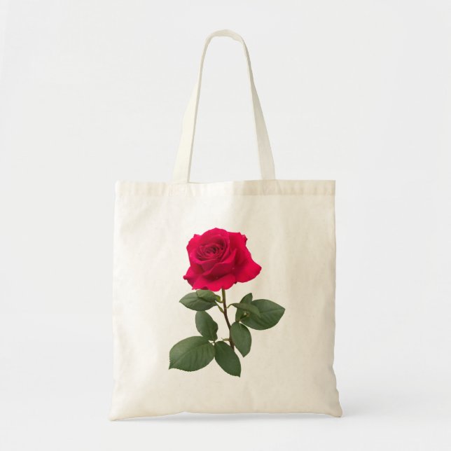Red Rose Tragetasche (Vorne)
