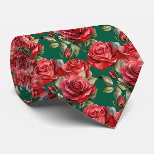 Red Roses Classic Cravate
