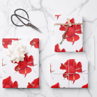 Red Roses,  Geschenkpapier Set