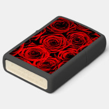 Red Roses Zippo Lighter