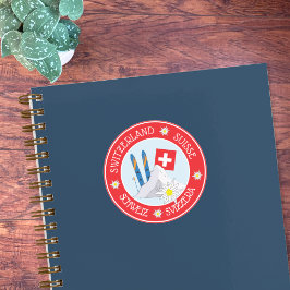 Red Round Stickers