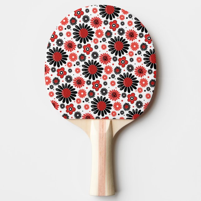 Red Rubber Back Tischtennis Schläger (Vorderseite)