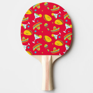 Red Rubber Back Tischtennis Schläger