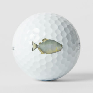 Red Ruby Piranha Golfball