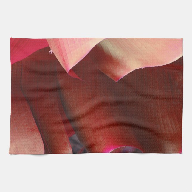 Red Ruffles Handtuch (Horizontal)