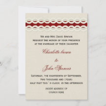 Red Rustic Burlap und Spitzen Country Hochzeit