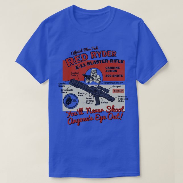 Red Ryder Blaster T-Shirt (Design vorne)