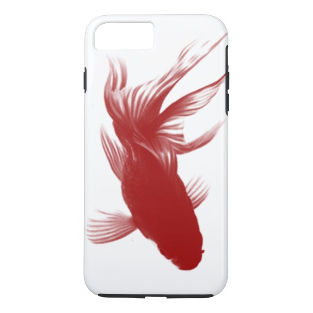 Red Ryukin Goldfish Case-Mate iPhone Hülle (Rückseite)