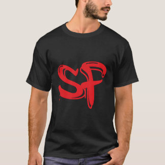 Red San Francisco Sf Graffiti Style T-Shirt