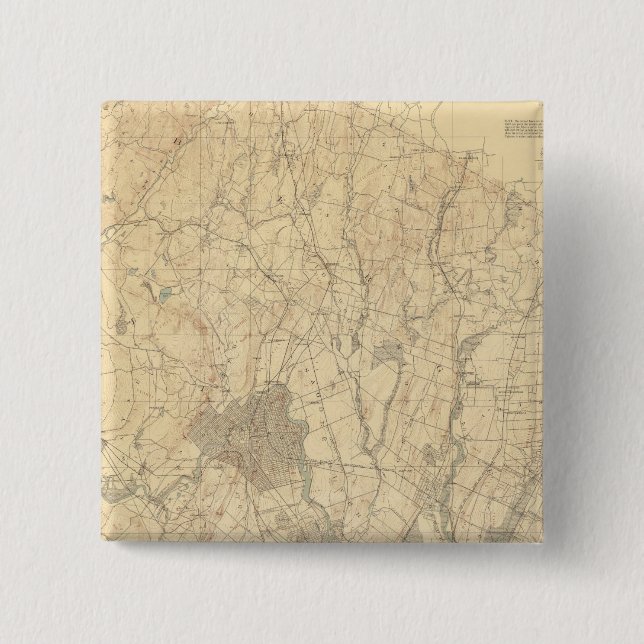 Red Sandstone, New Jersey 3 Button (Vorderseite)