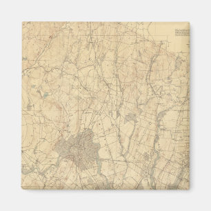 Red Sandstone, New Jersey 3 Magnet