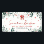 Red Santa Baby Christmas Baby Kleidung Baby Dusche Banner<br><div class="desc">Das Red Santa Baby Christmas Baby Kleid Baby Shower Banner ist die perfekte festliche Dekoration für Ihre Babydusche. Mit seiner bezaubernden Kleidung für das Weihnachtskind und seinem fröhlichen roten Design verleiht dieses Banner Ihrem Feiern Charme und Saisonwärme. Ideal, um eine gemütliche und fröhliche Atmosphäre zu schaffen, ist es eine angenehme...</div>