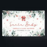 Red Santa Baby Christmas Baby Kleidung Baby Dusche Banner<br><div class="desc">Das Red Santa Baby Christmas Baby Kleid Baby Shower Banner ist die perfekte festliche Dekoration für Ihre Babydusche. Mit seiner bezaubernden Kleidung für das Weihnachtskind und seinem fröhlichen roten Design verleiht dieses Banner Ihrem Feiern Charme und Saisonwärme. Ideal, um eine gemütliche und fröhliche Atmosphäre zu schaffen, ist es eine angenehme...</div>