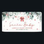 Red Santa Baby Christmas Baby Kleidung Baby Dusche Banner<br><div class="desc">Das Red Santa Baby Christmas Baby Kleid Baby Shower Banner ist die perfekte festliche Dekoration für Ihre Babydusche. Mit seiner bezaubernden Kleidung für das Weihnachtskind und seinem fröhlichen roten Design verleiht dieses Banner Ihrem Feiern Charme und Saisonwärme. Ideal, um eine gemütliche und fröhliche Atmosphäre zu schaffen, ist es eine angenehme...</div>