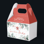 Red Santa Baby Christmas Baby Kleidung Baby Dusche Geschenkschachtel<br><div class="desc">Die Red Santa Baby Christmas Baby Kleidung Baby Shower Fevor Boxen sind die perfekte festliche Touch für Ihre Babydusche. Mit ihren bezaubernden Klamotten und dem fröhlichen roten Design sind diese Geschenkdosen ideal für süße Leckereien, kleine Geschenke oder Gastgeschenke. Sie bringen ein charmantes und zusammenhängendes Element zu Ihrer Feier, vermitteln Urlaubsfreuden...</div>