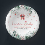 Red Santa Baby Christmas Baby Kleidung Baby Dusche Pappteller<br><div class="desc">Die Red Santa Baby Baby Baby Baby Kleidung Baby Shower Paper Bowls fügen eine festliche, praktische Touch zu Ihrem Urlaub Baby Dusche Setup! Diese Papierschüsseln sind mit einem hübschen Design aus roten Kleidern des Weihnachtsmanns dekoriert, die an einer Weihnachtsdecke hängen und den warmen, fröhlichen Geist der Saison einfangen. Sie sind...</div>