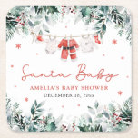 Red Santa Baby Christmas Baby Kleidung Baby Dusche Rechteckiger Pappuntersetzer<br><div class="desc">Der Untersetzer "Christmas Baby Clothes Merry Little Baby Shower Paper" ist eine charmante Ergänzung zu Ihrem Feiertag. Diese Untersetzer mit bezaubernden Weihnachtskleider und einem festlichen Design sind ideal zum Schutz von Oberflächen und sorgen für eine saisonale Touch. Praktisch und dekorativ bringen sie Wärme und Fröhlichkeit in Ihre Babydusche und erfreuen...</div>