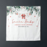 Red Santa Baby Christmas Baby Kleidung Baby Dusche Wandteppich<br><div class="desc">Das Red Santa Baby Christmas Baby Kleidung Baby Shower Tapestry ist ein festliches und auffälliges Dekor für Ihre Feierlichkeiten zum Thema Urlaub. Mit seiner bezaubernden Kleidung für das Weihnachtskind und seinem fröhlichen roten Design ist dieser Wandteppich perfekt für eine gemütliche Kulisse oder für eine Akzentuierung Ihres Party. Es ist eine...</div>