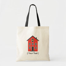 Red School House Bag