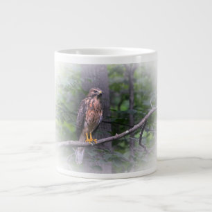 Red Schulter Hawk Jumbo-Tasse
