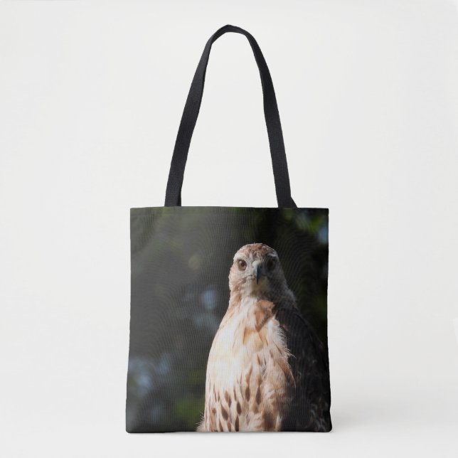 Red Schwanz Hawk Stare Tasche (Vorderseite)