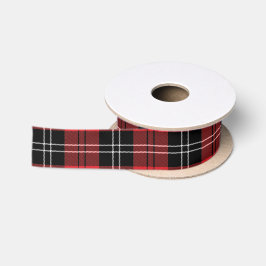 Red Schwarz-weiß Tartan Kariert Buffalo Kariert Tr Satinband
