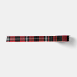 Red Schwarz-weiß Tartan Kariert Buffalo Kariert Tr Satinband