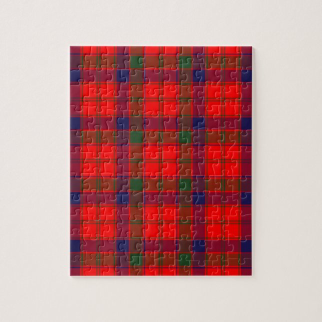 Red Scottish Tartan (Vertikal)
