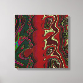 Red Scramble Leinwanddruck