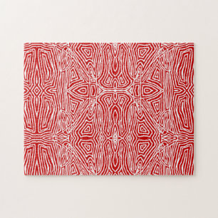 Red Scribbleprint