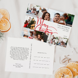 Red Script frohe Weihnachten Jahr in Review 6 Foto
