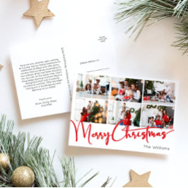 Red Script frohe Weihnachten Jahr in Review 6 Foto