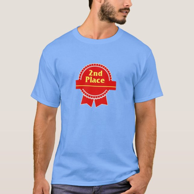 Red Second Place Ribbon T-Shirt (Vorderseite)