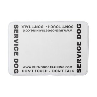 Red Service Hund nicht Touch sprechen nicht Bath M Badematte