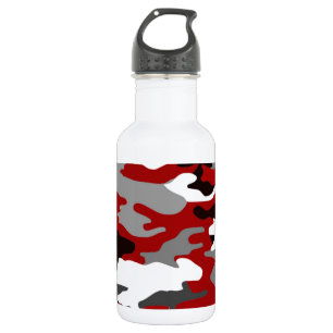 Red Shadows Camouflage Trinkflasche