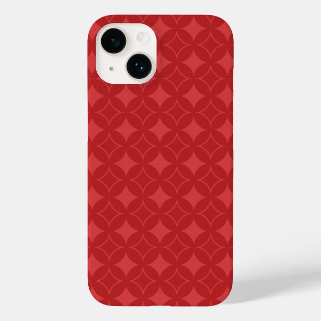 Red Shippo Case-Mate iPhone 14 Hülle (Rückseite)