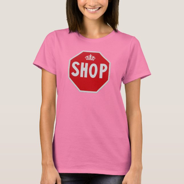 Red Shop Queen T-Shirt (Vorderseite)